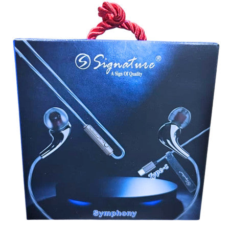SIGNATURE SYMPHONY TYPE-C EARPHONE