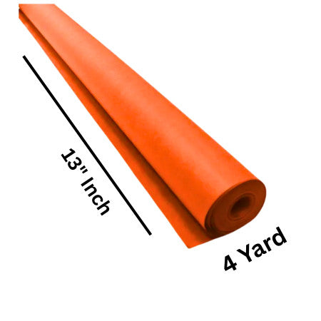 Mitra School Time Synthetic Book Cover Roll Orange - 13