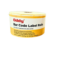 Oddy Bar Code Label Rolls 50mm x25mm - BC-2X1X1 ( 2000 Labels)