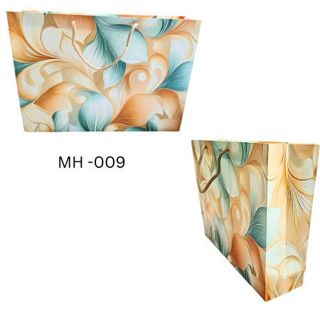 Flower Raisen Art Print Paper Bag (Horizontal-Medium)- MH-009