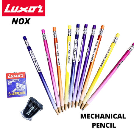 Luxor 3496 NOX Mechanical Pencil 2B Assorted Body - 2mm