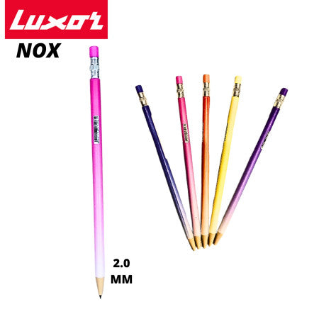 Luxor 3496 NOX Mechanical Pencil 2B Assorted Body - 2mm
