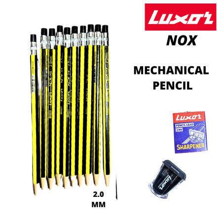 Luxor 3497 NOX Mechanical Pencil 2B Hexagonal Body - 2mm