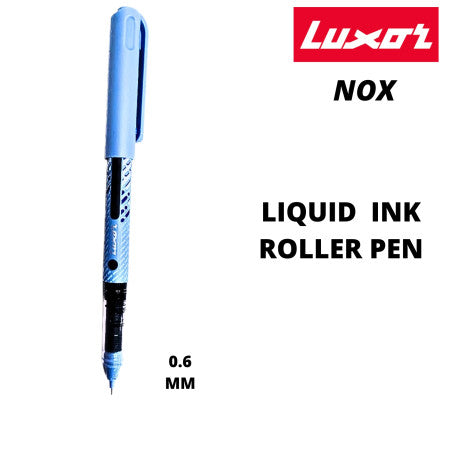 Luxor 3424 NOX What Next Liquid Ink Roller Pen 0.6mm - Blue