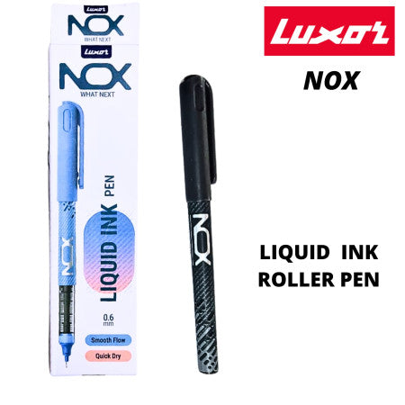 Luxor 3424 NOX What Next Liquid Ink Roller Pen 0.6mm - Assorted