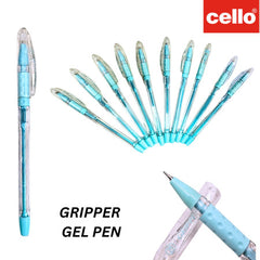 Cello Gripper Gel Pen - Blue