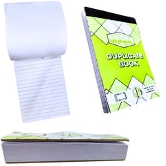 Unique Duplicate Notebook 100+100 Pages - No.12