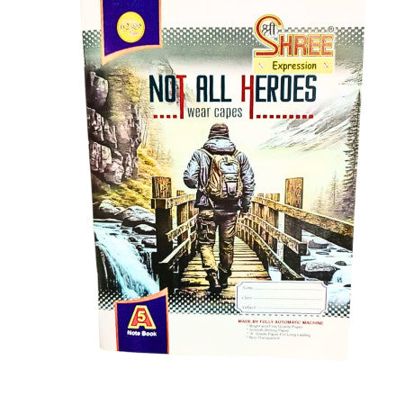 Shree A5 Four Line With Gap Notebook - 96 pages