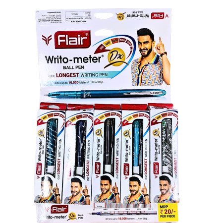 Flair Writo-meter Ball Pen ( Dx ) - Blue