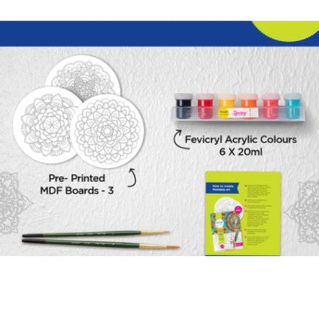 Pidilite Fevicryl Art Of India Mandala Art Kit