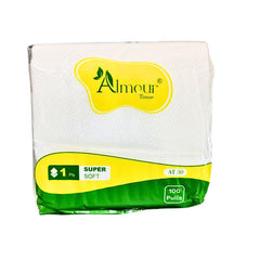 Almour Tissue Paper 100 pulls 29 x30cm - 1 Ply