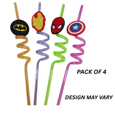 Myly Bountique Character Clip Straw