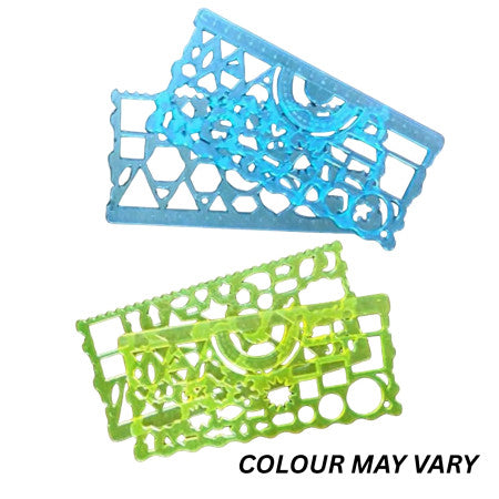 Myly Stencil Designer Ruler 2pcs Set - JCC-9920