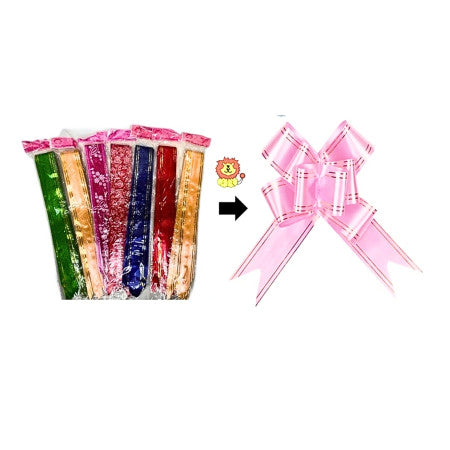 Myly Flower Printed Bow(Ribbon)