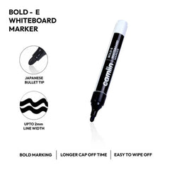 Camlin Bold-E Whiteboard Marker - Black