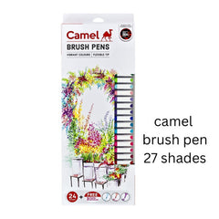 Camlin Brush Pen - 27 Shades (24+3)