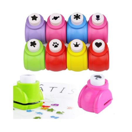 Myly-DIY Craft Paper Punch - 8pcs Set (802-8)