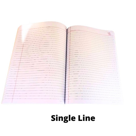 Saathi A4 Notebook - single line 368 Pages, MRP 170(02331222)