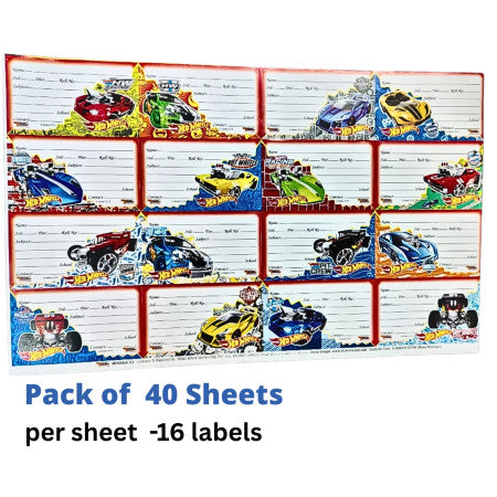 Sticker Bazaar Maxx Book Label -40 Sheet