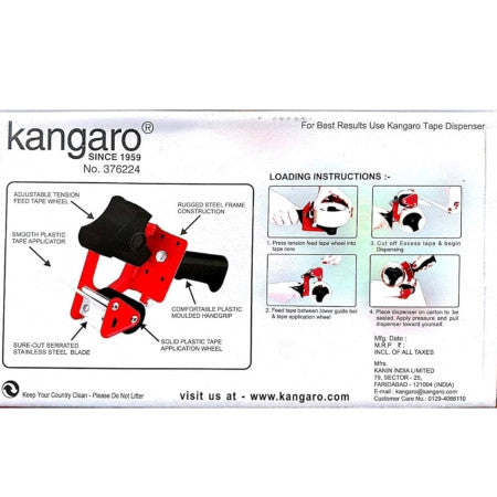 Kangaro Red Tape Dispencer - KTD 75