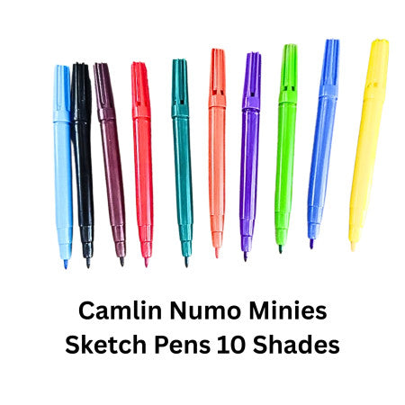 Camlin Numo Minies Sketch Pens 10 Shades
