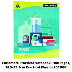 Classmate Practical Notebook - 100 Pages, 26.5x21.5cm