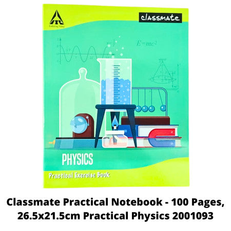 Classmate Practical Notebook - 100 Pages, 26.5x21.5cm