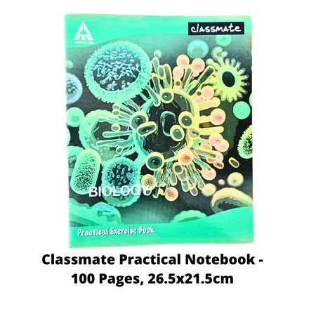 Classmate Practical Notebook - 100 Pages, 26.5x21.5cm