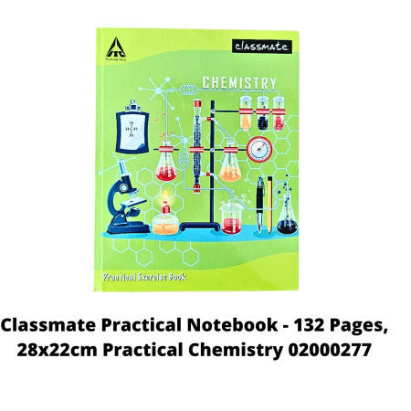 Classmate Practical Notebook - 132 Pages, 28x22cm
