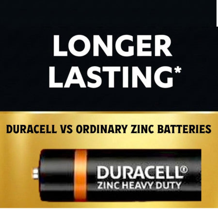 Duracell Zinc Heavy Duty AA Battery - R6P