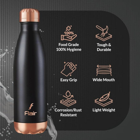 Flair Spark Vacuum Insulated Stainless Steel Water Bottle - 750ml