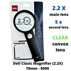 Deli Clasic Magnifier (2.2X)70mm - 9090