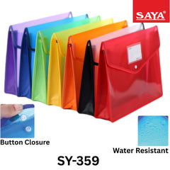 Saya Clear Bag Durable FS (Fabric Gazette)(0.3MM)- SY-359