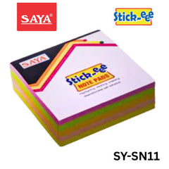 Saya Stick-Eee Note Pads-NEON-SY-SN11