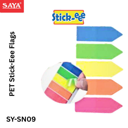 Saya PET Stick-Eee Flags-SY-SN09