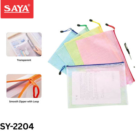 Saya My Zip Bag-A4-SY-2204