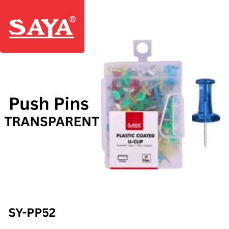 Saya Push Pins Transparent colours-SY-PP52