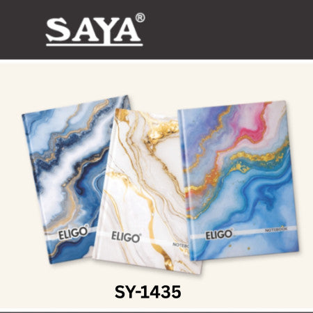 Saya Marble Touch Notebook 192 Page- SY-1435