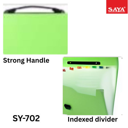 Saya Expending Bag Vibrant Assorted(0.65MM)-SY-702