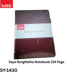 Saya RangRekha Notebook 224 Page - SY-1430
