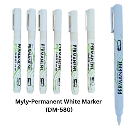 Myly-Permanent White Marker(DM-580)