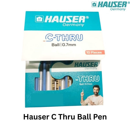 Hauser C Thru 10 Card (Without Scheme)-Black