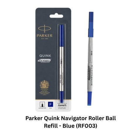 Parker Quink Navigator Roller Ball Refill - Blue (RF003)