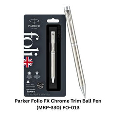 Parker Folio FX Chrome Trim Ball Pen (MRP-330) FO-013