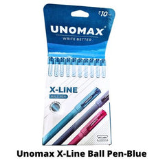 Unomax X-Line Ball Pen-Blue
