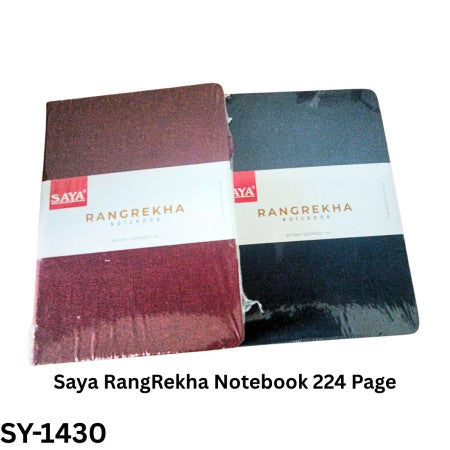 Saya RangRekha Notebook 224 Page - SY-1430