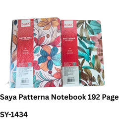 Saya Patterna Notebook 192 Page - SY-1434