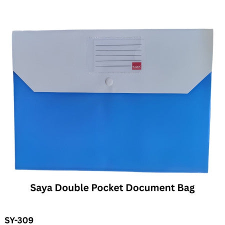 Saya Double Pocket Document Bag (0.18MM) - SY-309