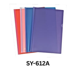 Saya A4 Frosted Slide Bar Strip File(10pc Pack)(0.35MM) - SY-612A