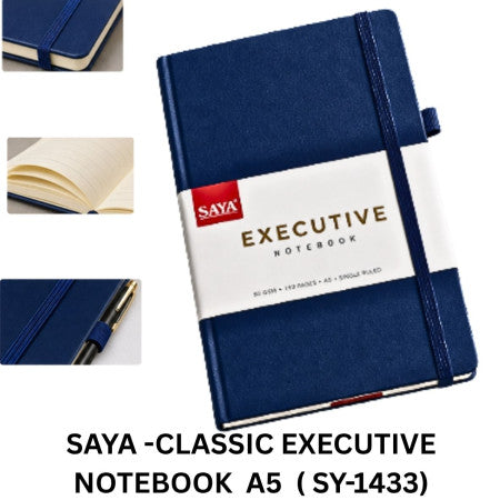Saya Classic Executive Notebook 192 Page - SY-1433